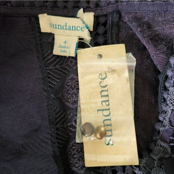 Sundance Midnight Gallery Lace Dress Size 4 NWT - Picture 6 of 8